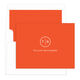 Circle Initials Folded Note Cards Image 9 of 19